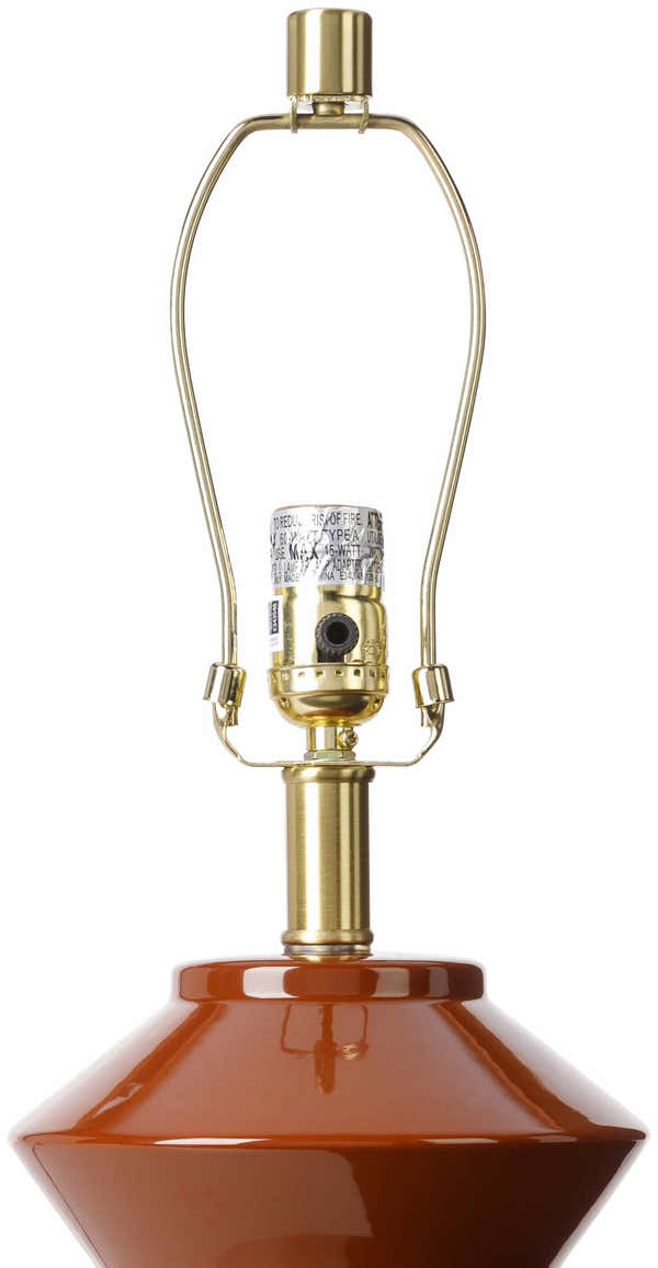 Coxquihui Burnt Orange Table Lamp