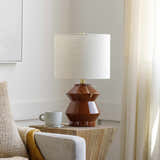 Coxquihui Burnt Orange Table Lamp
