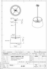 Ceyhan Ceiling Light - Clearance