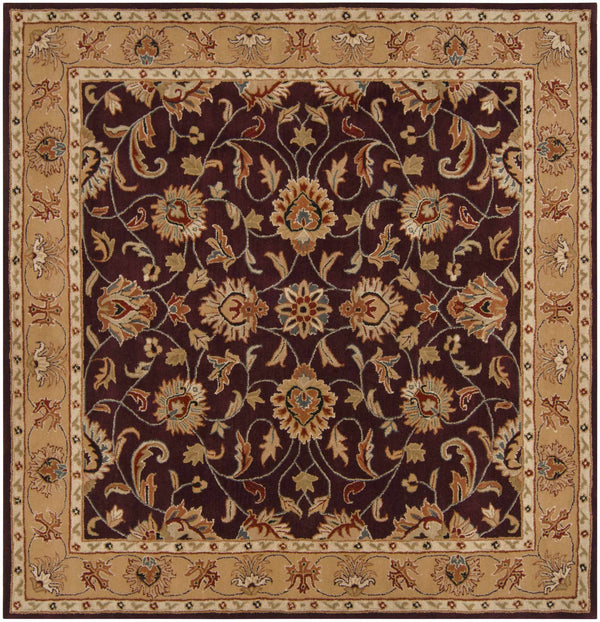 Cherryfield Burgundy 1024 Wool Area Rug