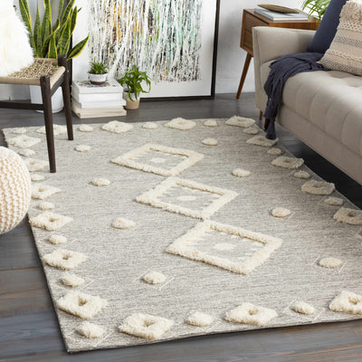 Britton High-Low Wool Rug - Clearance