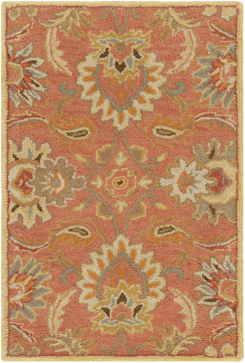 Chesterton Hand Tufted Orange 1112 Area Rug