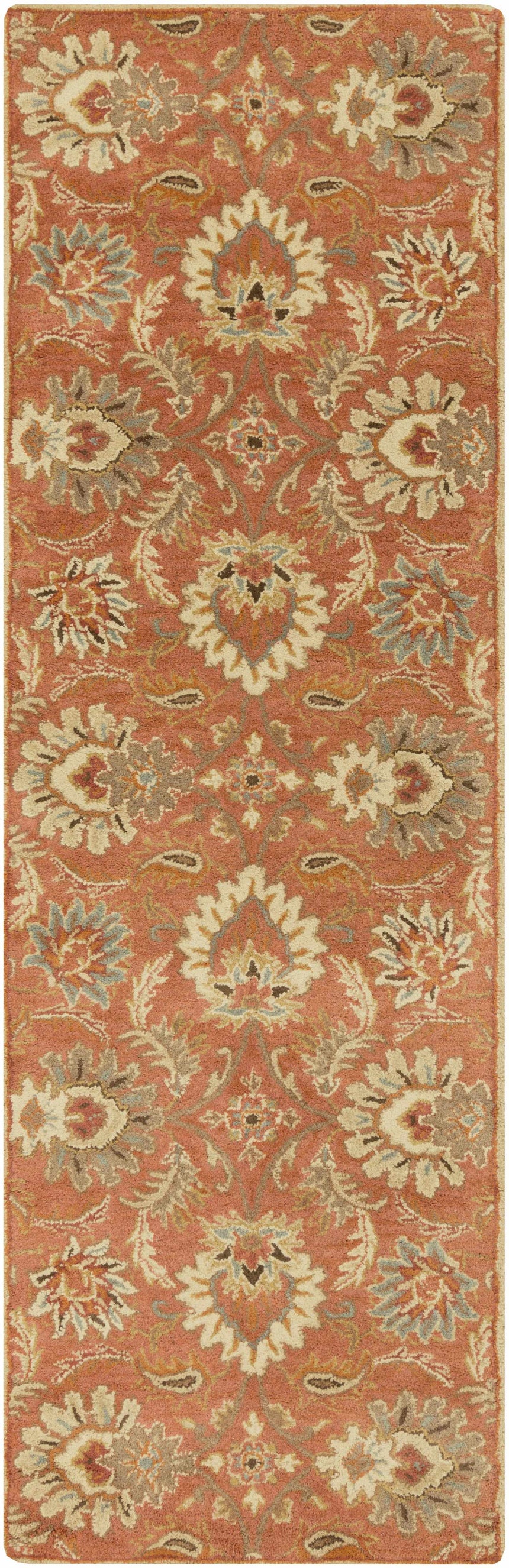 Chesterton Hand Tufted Orange 1112 Area Rug