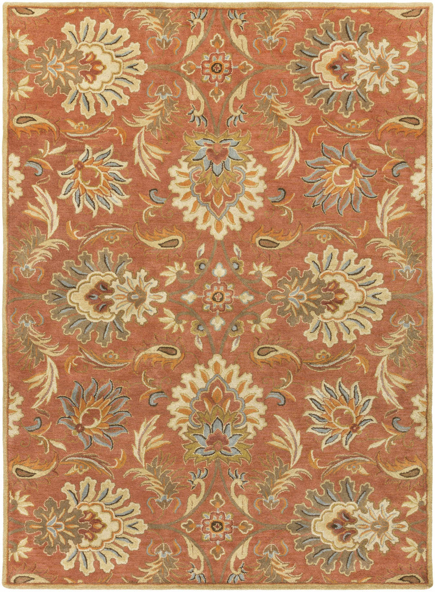 Chesterton Hand Tufted Orange 1112 Area Rug