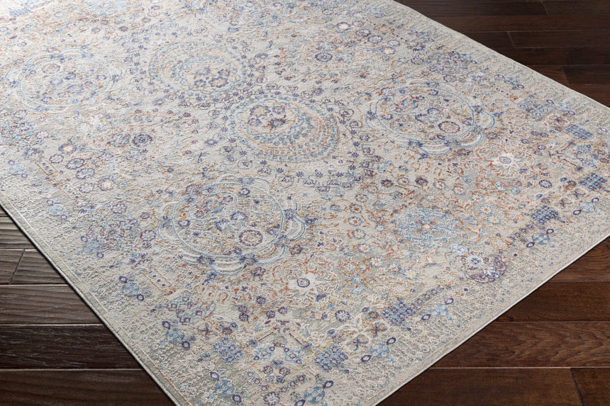 Aisha Abstract Premium Sheen Viscose Rug - Clearance