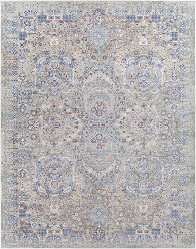 Aisha Abstract Premium Sheen Viscose Rug - Clearance