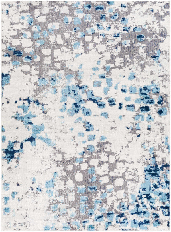 Barton Blue Area Rug - Clearance