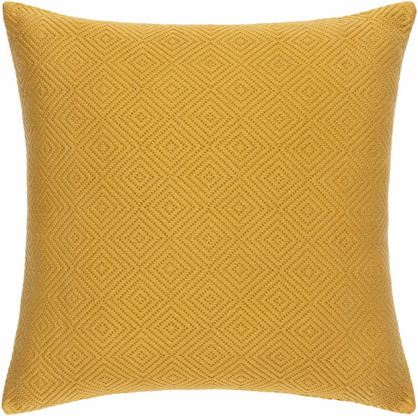 Bantogon Mustard Square Throw Pillow - Clearance
