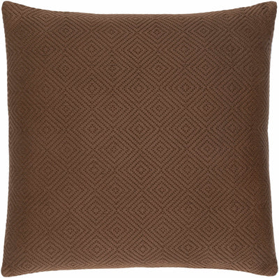 Firthcliffe Brown Square Throw Pillow - Clearance