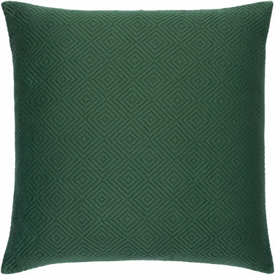 Cabatang Green Square Throw Pillow - Clearance