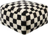 Cadoneghe Light Gray Pouf - Clearance