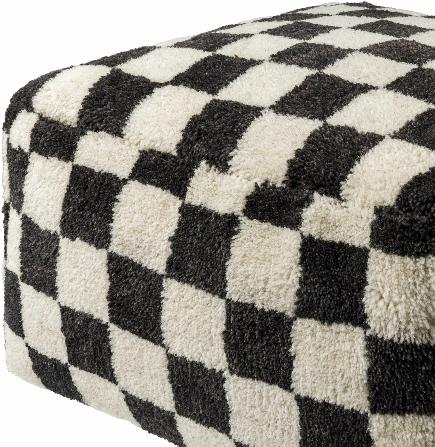 Cadoneghe Light Gray Pouf - Clearance