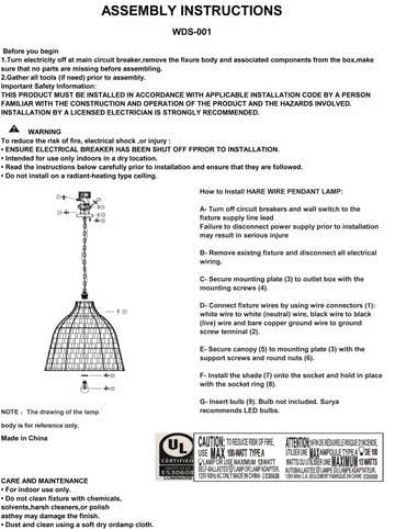 Chermignac Pendant - Clearance