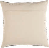 Kavren Cream Diamond Rustic Lodge Hair On Hide Accent Pillow - Clearance