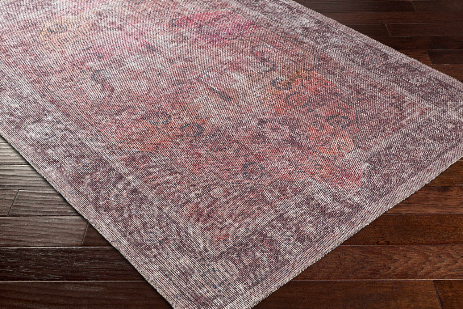 Clondalkin Washable Printed Jute Rug - Clearance