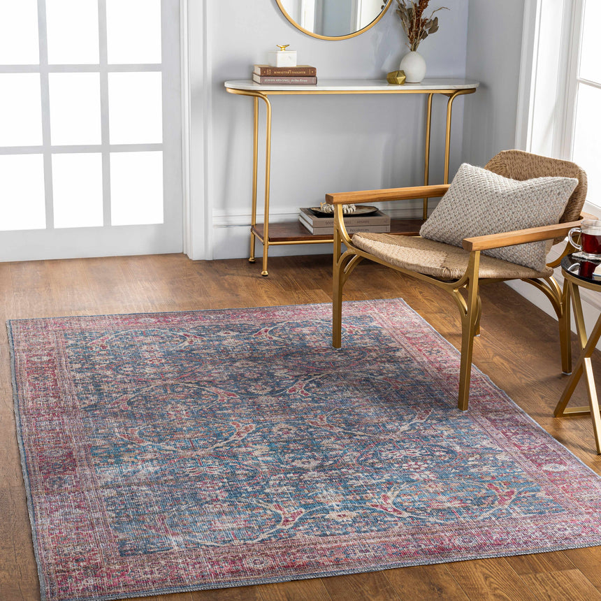 Clarin Washable Area Rug - Clearance
