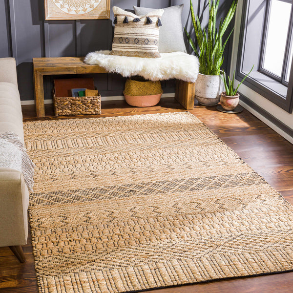 Cloverly Tribal Jute Carpet - Clearance