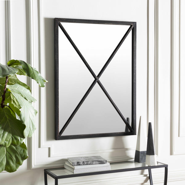 Candon Black Framed Mirror