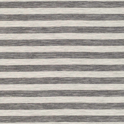 Bongaree Black&Gray Striped Flatweave Carpet - Clearance