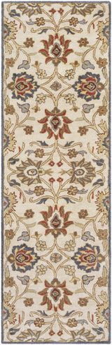 Conesus Hand Tufted Blue & Rust 1204  Area Rug - Clearance