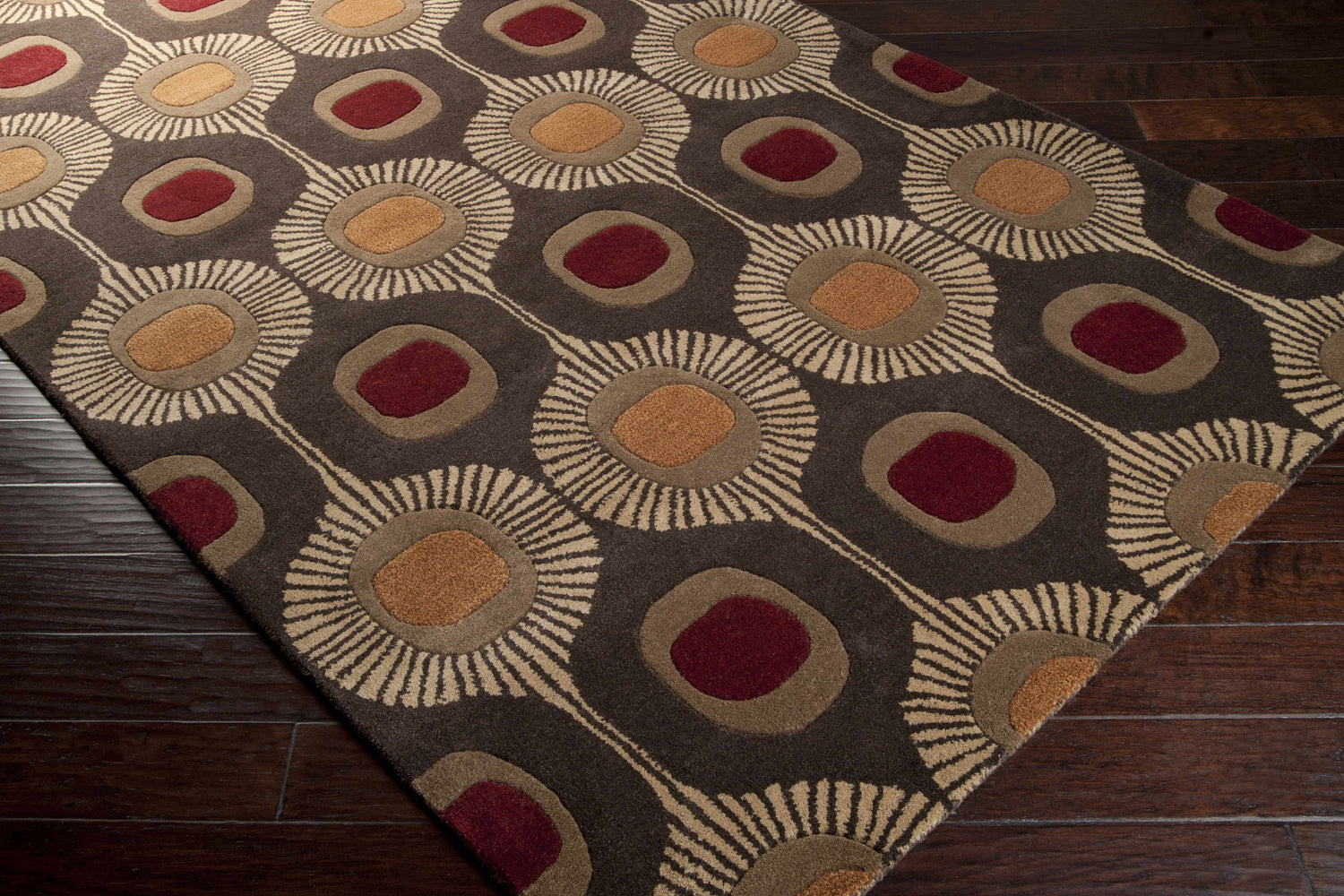 Canovanas Modern Wool Rug
