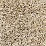 Tingly 2x3 Hand Woven Solid Cream Shag Rug - Clearance