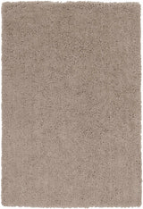 Tingly 2x3 Hand Woven Solid Cream Shag Rug - Clearance