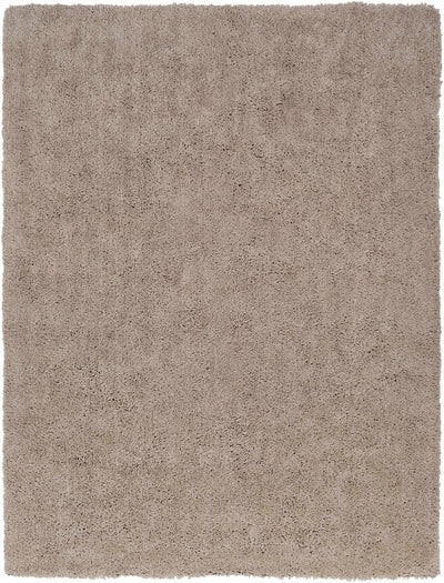 Tingly 2x3 Hand Woven Solid Cream Shag Rug - Clearance