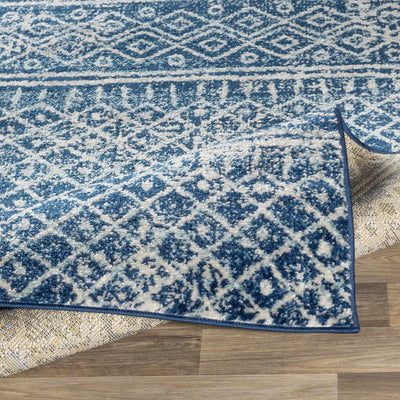 Winston 9x12 Blue Trellis Rug - Clearance