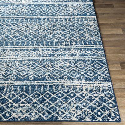 Winston 9x12 Blue Trellis Rug - Clearance