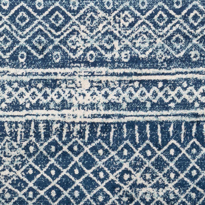 Winston 9x12 Blue Trellis Rug - Clearance