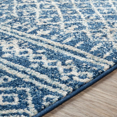 Winston 9x12 Blue Trellis Rug - Clearance