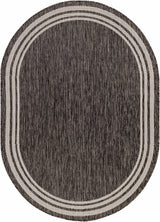 Coonamble Bordered Antrasit Rug