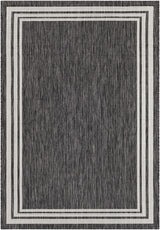 Coonamble Bordered Antrasit Rug