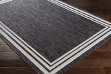 Coonamble Bordered Antrasit Rug