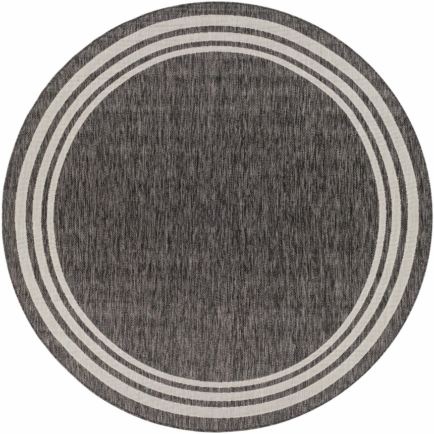 Coonamble Bordered Antrasit Rug
