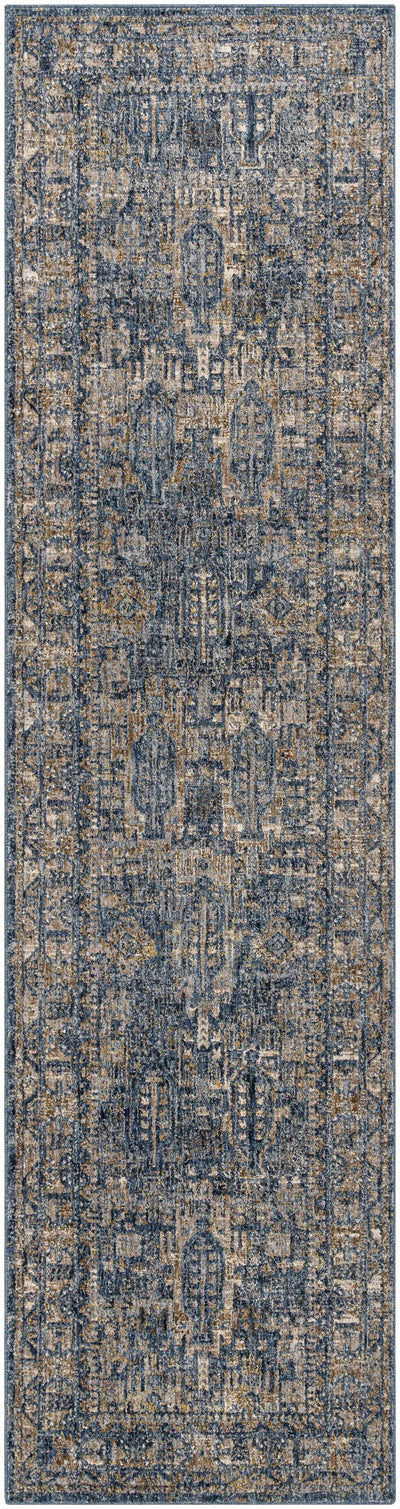 Mirabel Denim Blue Traditional Rug