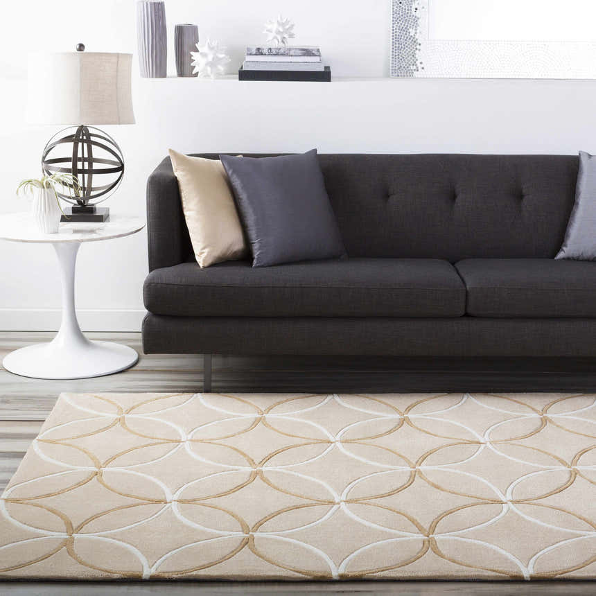 Solvay Mustard Square Throw Pillow - Clearance