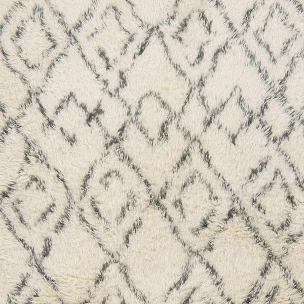 Cotgrave 2x3 Cream Trellis Small Wool Rug - Clearance