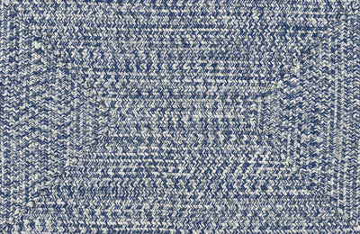 Blue Carbrook Braided Textured Area Rug