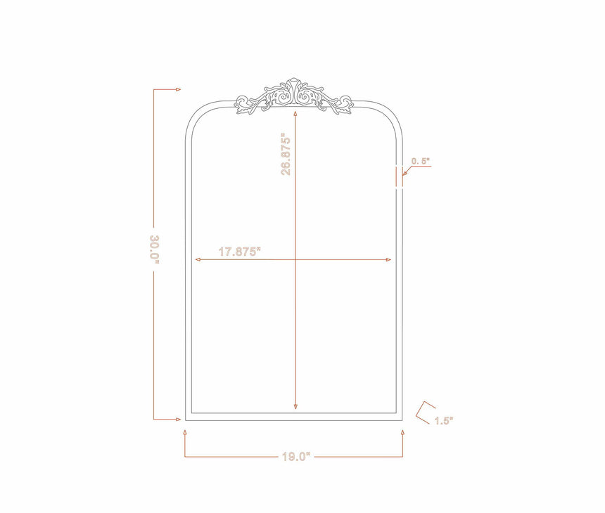 Cavelossim Gold Mirror