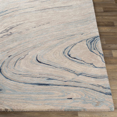 Cranebrook Blue Marble Rug