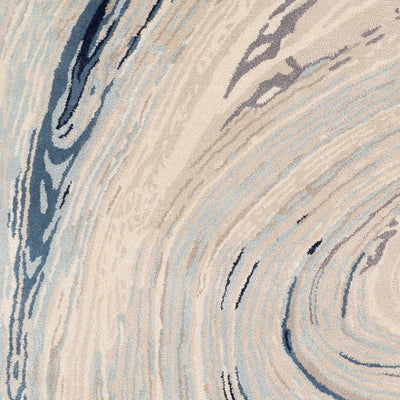 Cranebrook Blue Marble Rug