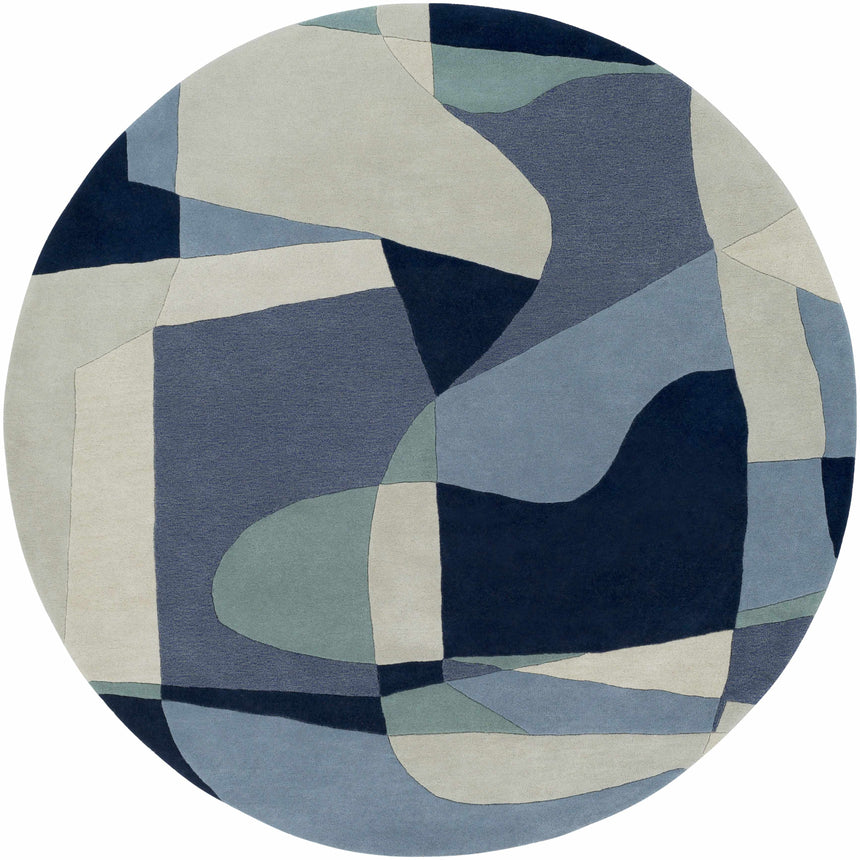 Crawfordsville Modern Hand Tufted Wool Rug