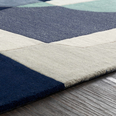 Crawfordsville Modern Wool Rug