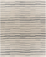 Creswell Broken-Striped Hand Tufted Wool Area Rug