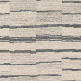 Creswell Broken-Striped Hand Tufted Wool Area Rug