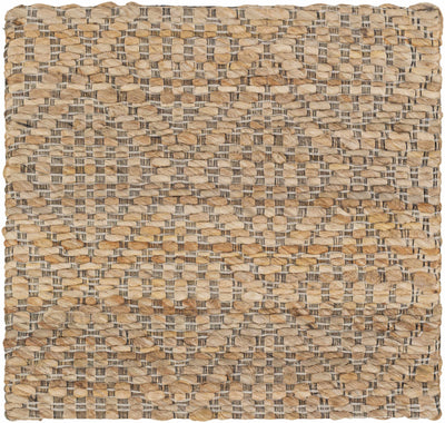 Buwoi Hand Woven Tan Jute Rug - Clearance