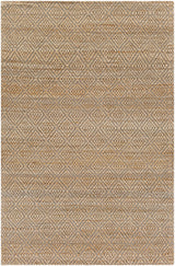 Buwoi Hand Woven Tan Jute Rug - Clearance