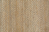 Buwoi Hand Woven Tan Jute Rug - Clearance